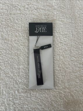 ENHYPEN World Tour 'FATE' Black Strap Keychain